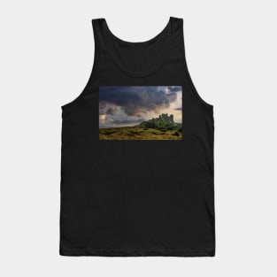Bamburgh Castle in Stormy weather Tank Top
